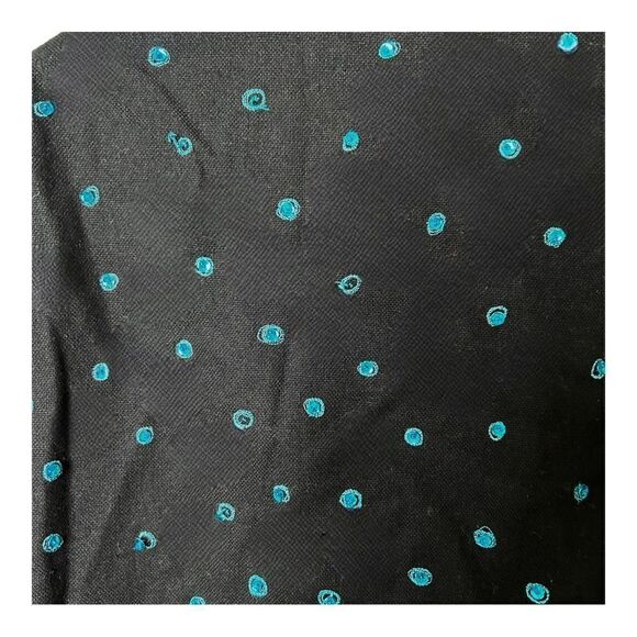 PATCHINGTON Black Blazer Pink Blue Orange Embroidered Sequence Fish Womens M - Picture 6 of 6